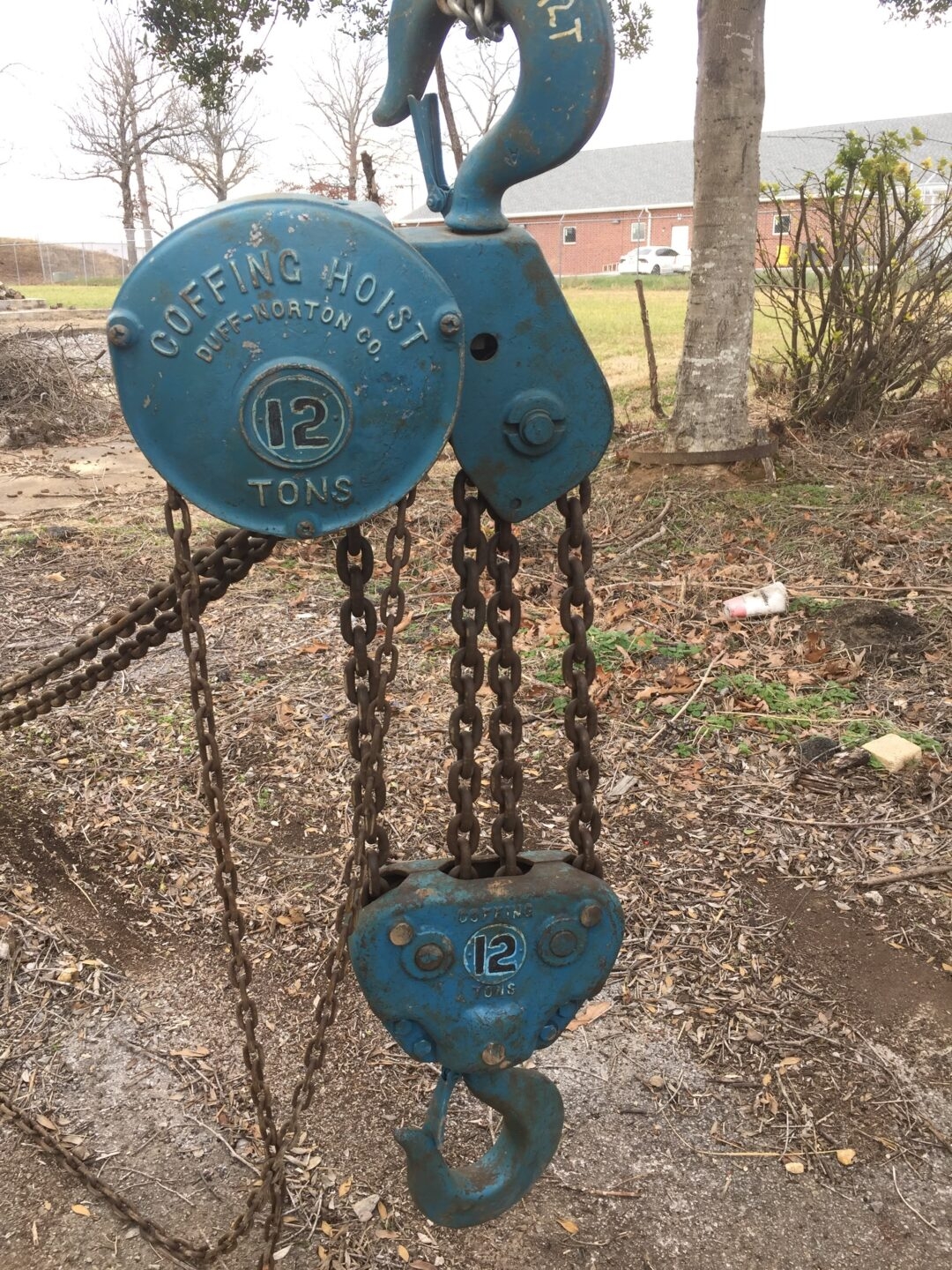 12 Ton Manual Coffing Chain Hoist CB-60 | eBay