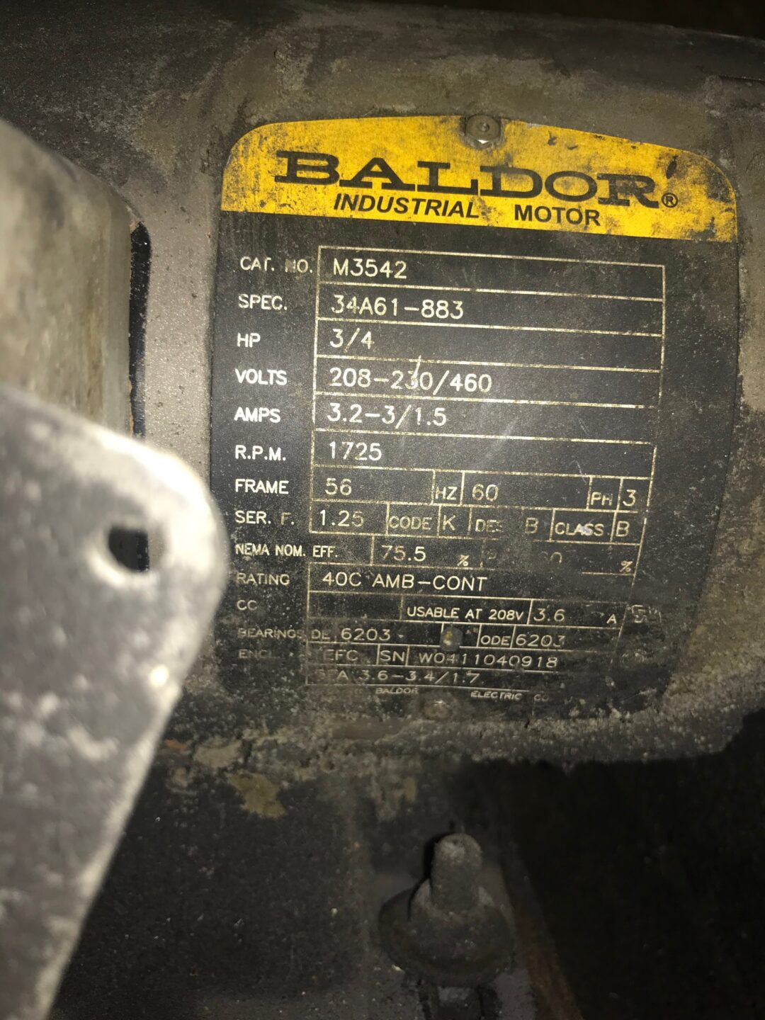 Twin City Fan & Blower Co. RBOSW Blower CCR16554 CCR Industrial