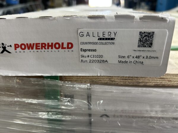 POWERHOLD Gallery Series Countryside Collection: Espresso 6" x 48" x 3.0mm 3072' @0.70¢/ft CCR18493 - Image 3