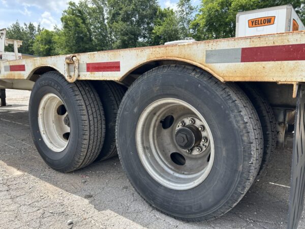 2002 Hooper T/A 10 Ton 24' Deckover Tagalong Equipment Trailer w/ Dove Tail MS00419 - Image 11