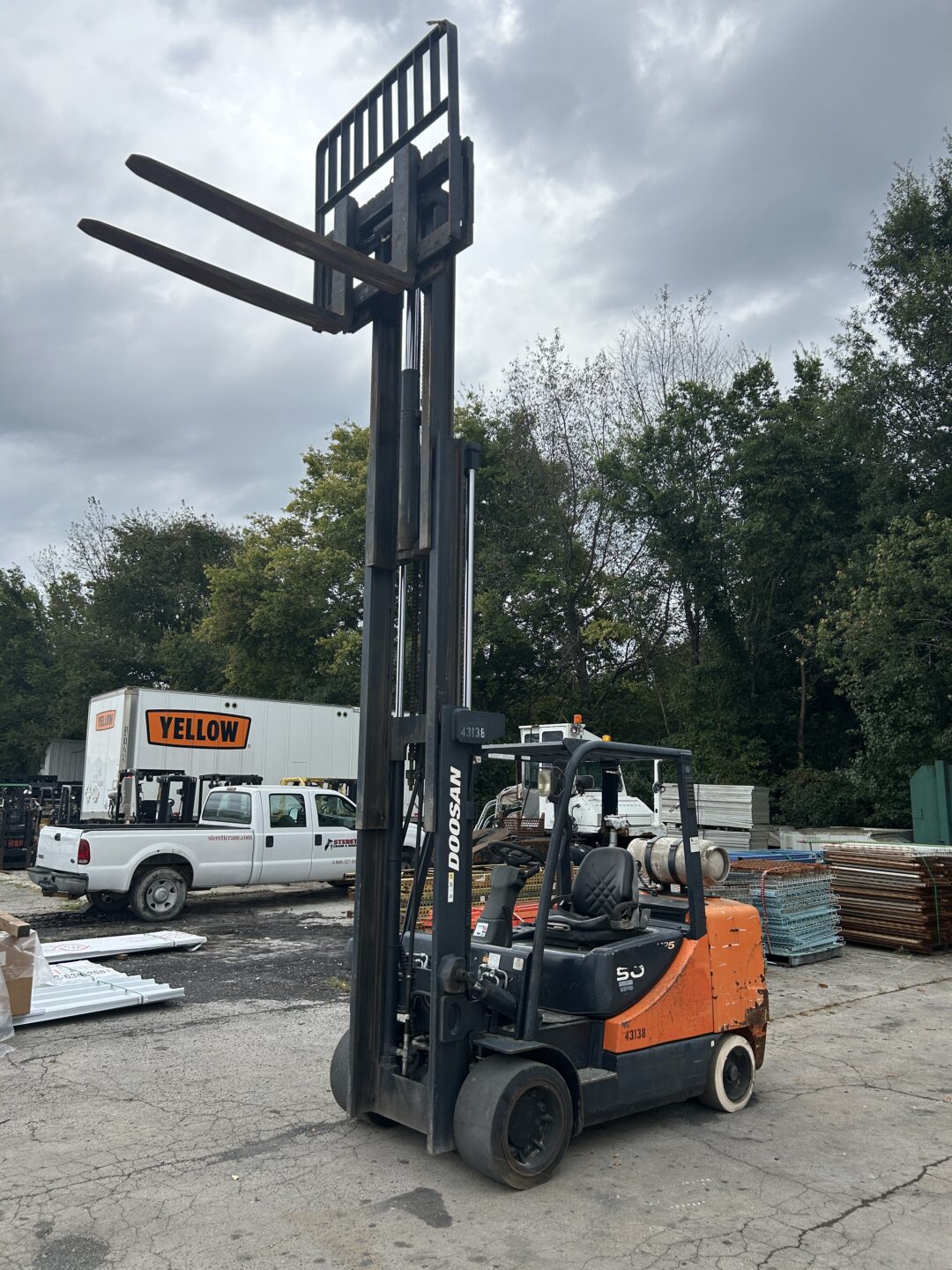 2015 Doosan GC50C-5 Cushion Tire 9550 lb Capacity Forklift CCR18770