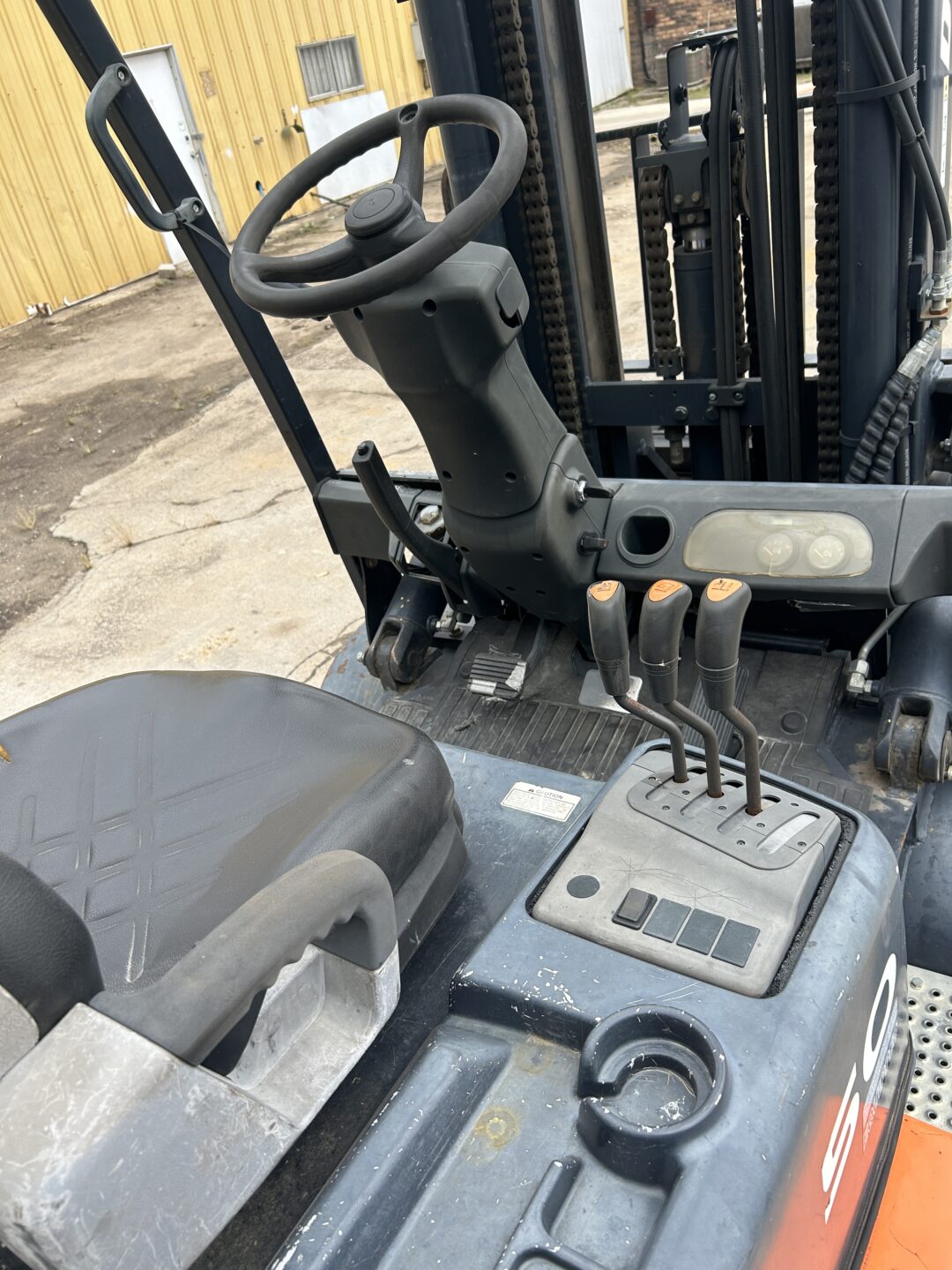 2015 Doosan GC50C-5 Cushion Tire 9550 lb Capacity Forklift CCR18770 - Image 7