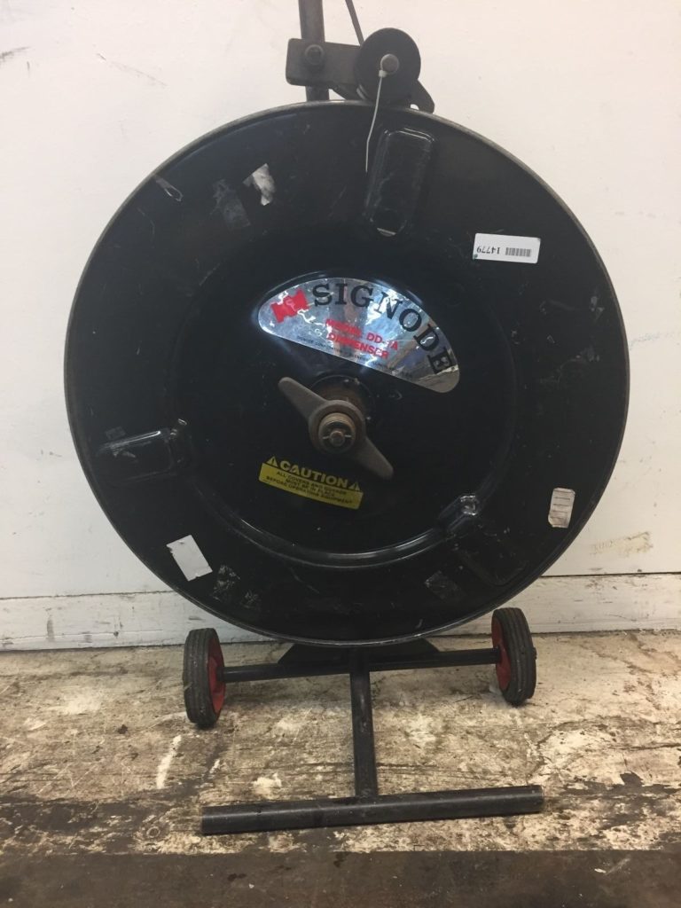 Signode DD1A Industrial Mobile Plastic Strapping Dispenser eBay