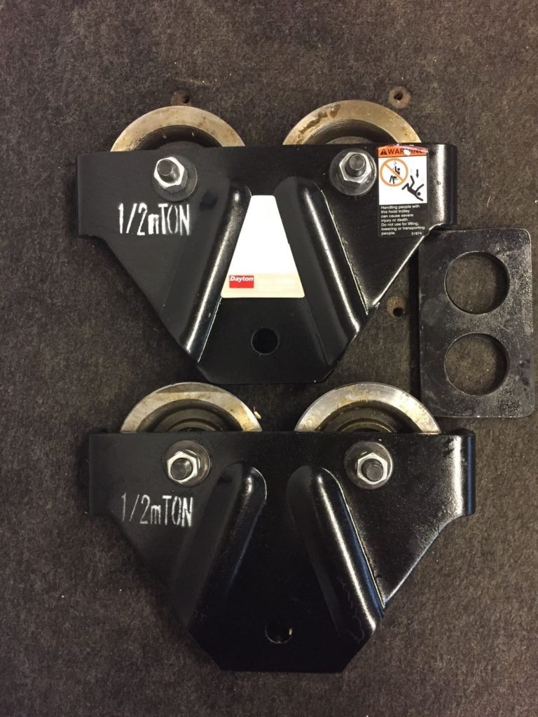 Dayton 3MB56 1/2 Ton Hoist Trolley 94700632562 eBay